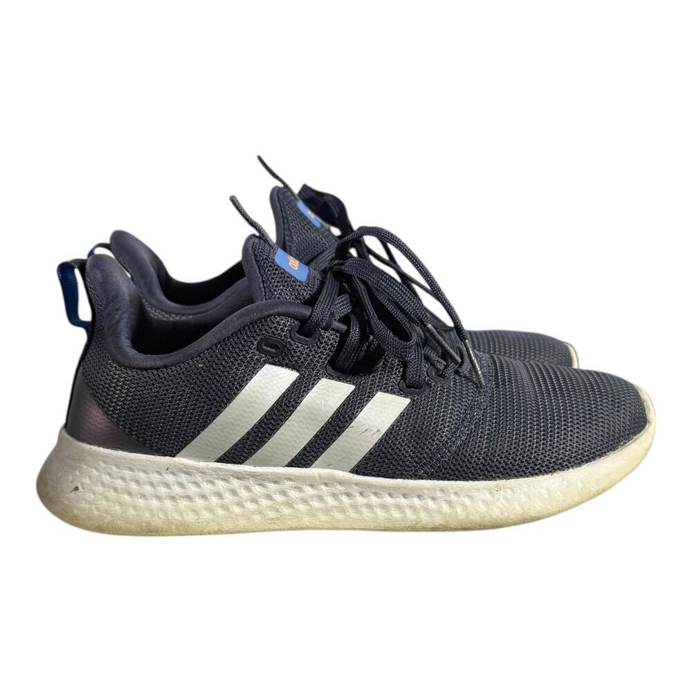 adidas Cloudfoam Pure GX5625 Navy White Women’s Size 7 Running Shoes Lightweight